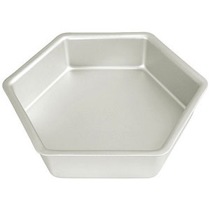 18 inch hexagon cake pan