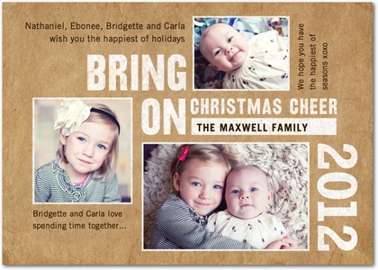 Bring on Christmas Photo Cards