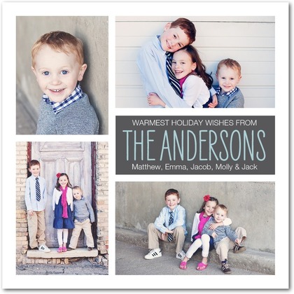 Understated Charm Holiday Photo Cards