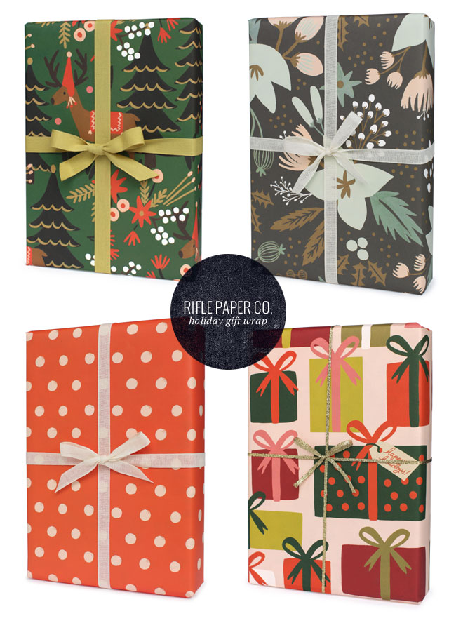 Holiday Patterned Gift Wrap | Rifle Paper Co.