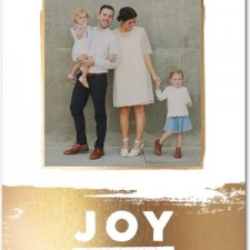 Modern Joy Holiday Photo Cards by Stacey Day