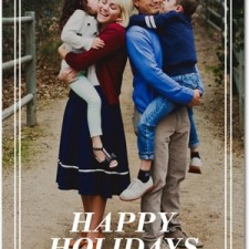 Vintage Frame Holiday Photo Cards by Magnolia Press