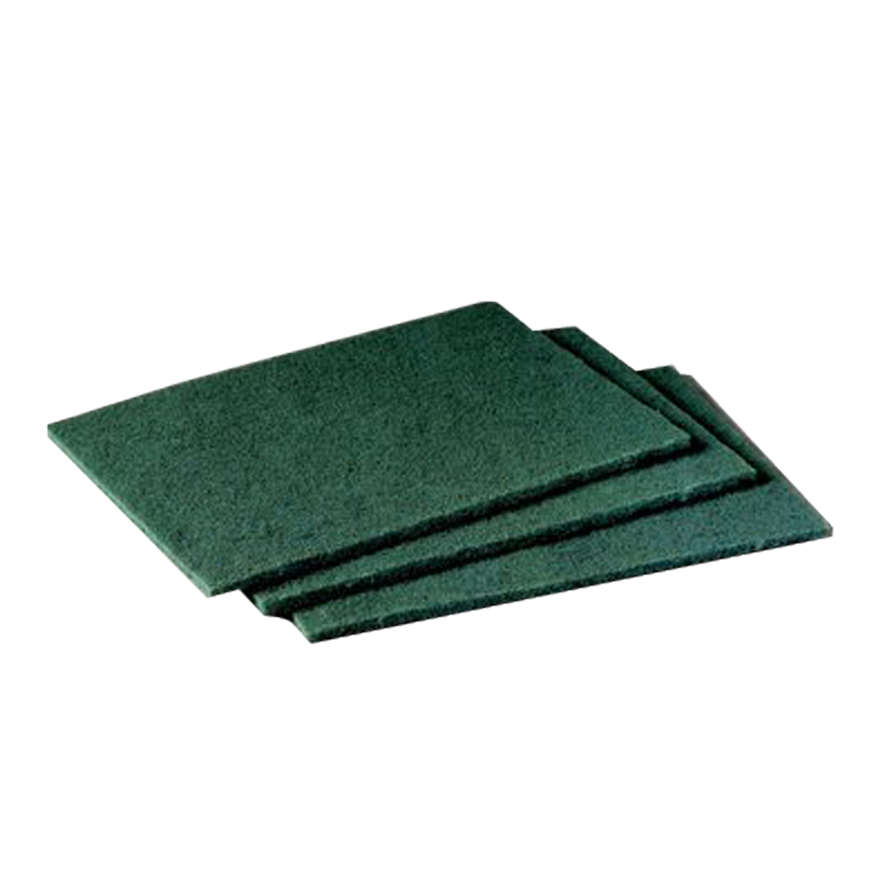 7100053715 Scotch-Brite #96 Green 6"x9" General Purpose Scour Pads 3/20 cs