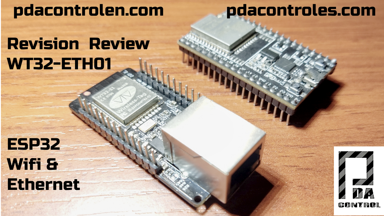 Revision de Modulo WT32 ETH01 ESP32 Ethernet