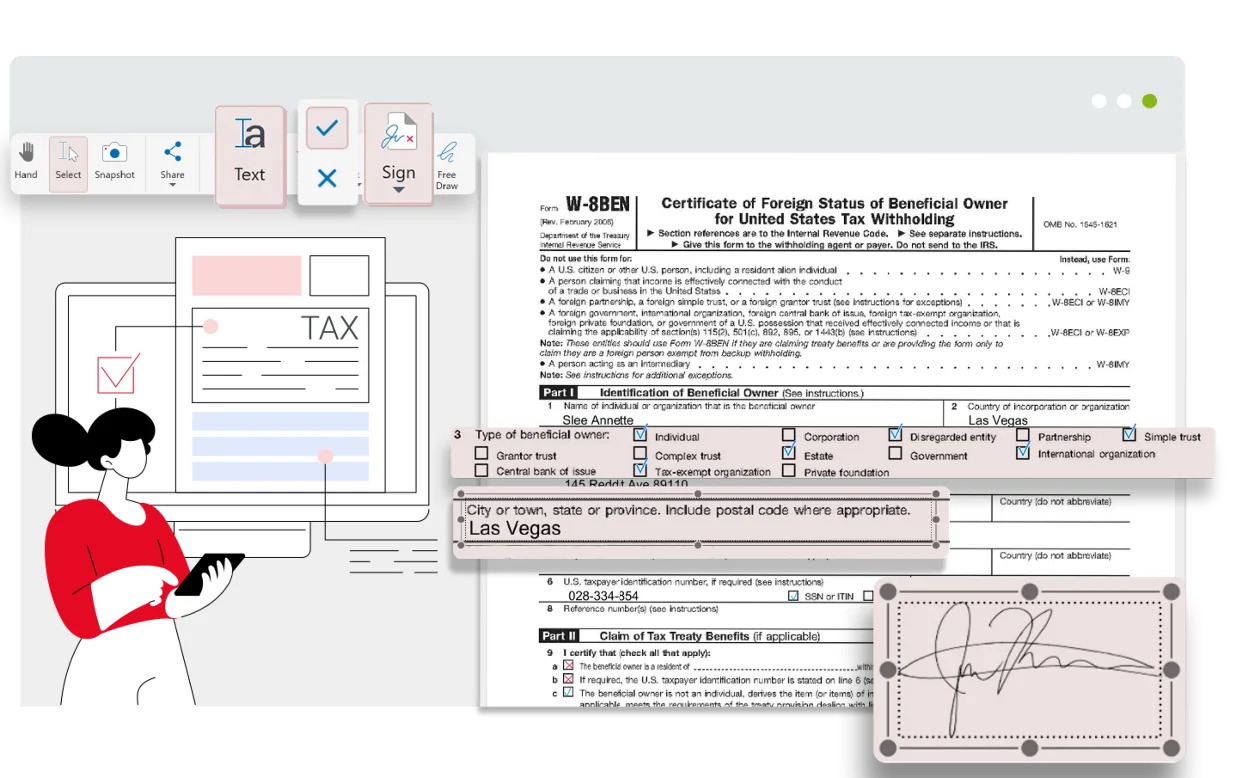 fill out forms