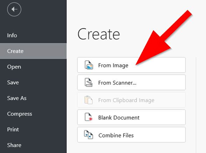 create a pdf file