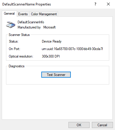 PDF Extra: configuring scanner settings