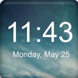 iPhone数字时钟(Digital Clock Widget)