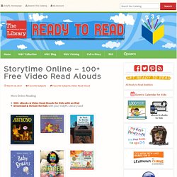 Storytime Online – 100+ Free Video Read Alouds