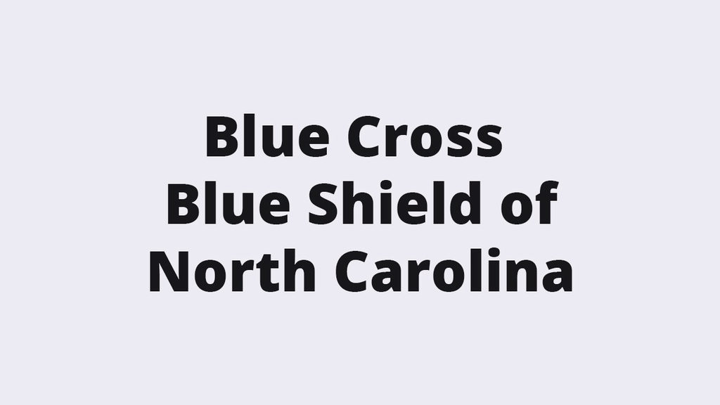 Blue Cross Blue Shield of North Carolina