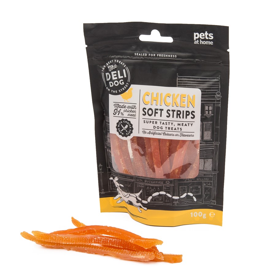 Pets at Home The Deli Dog Chicken Strips Dog Treats