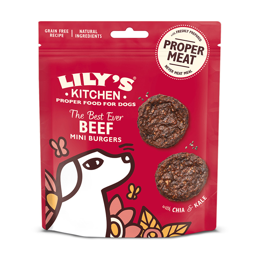 Lily's Kitchen Best Ever Beef Mini Burgers Dog Treats