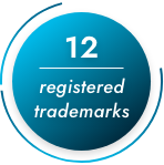 12 registered trademarks icon