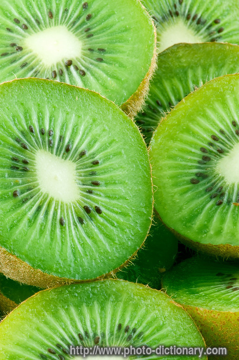 Kiwi - photo/picture definition - Kiwi word and phrase image