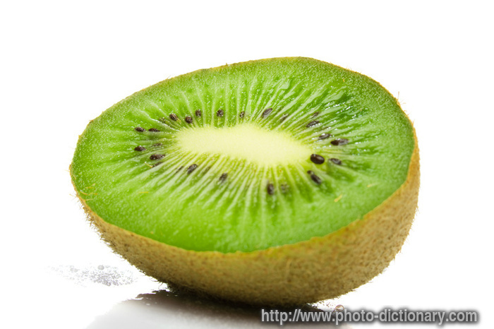 Kiwi - photo/picture definition - Kiwi word and phrase image