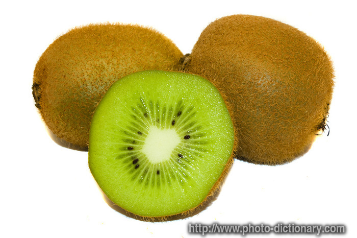 Kiwi - photo/picture definition - Kiwi word and phrase image