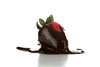 chocolate covered strawberry - photo/picture definition - chocolate covered strawberry word and phrase image