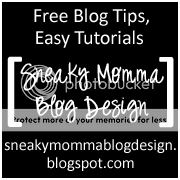 Sneaky Momma Blog Design