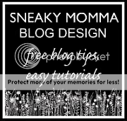 Sneaky Momma Blog Design