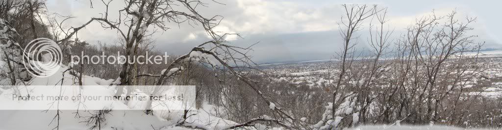 Snowy Walk To Dry Canyon