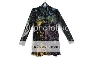 ABBA TIE DYE CARDI