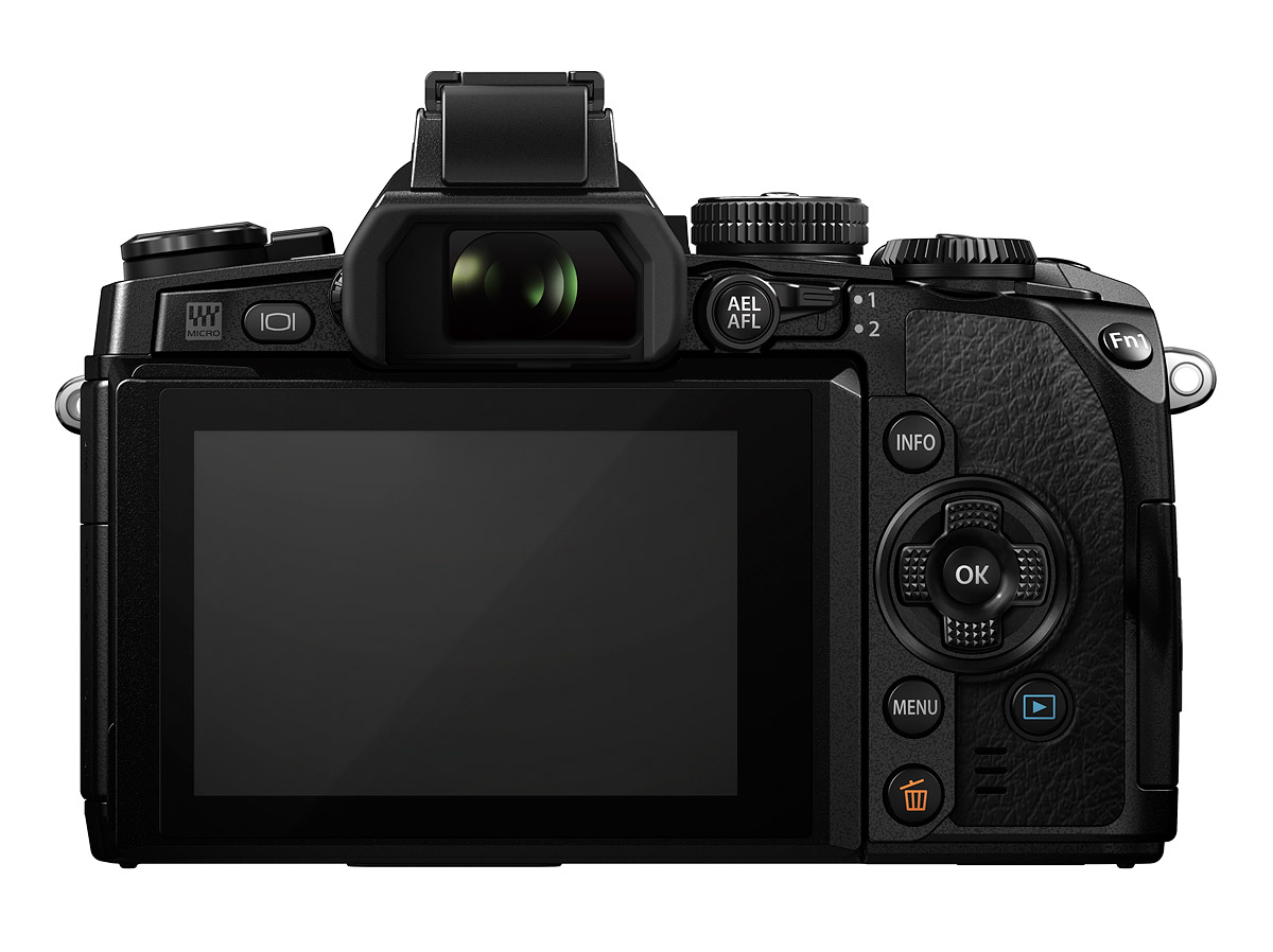 Olympus OM-D E-M1 - Rear View