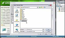 Click to launch the free Dreamweaver video tutorial from Total Training