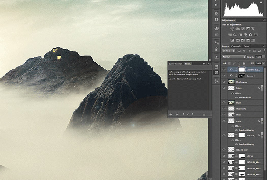 Using The New Layer Comps Panel In Photoshop CS6