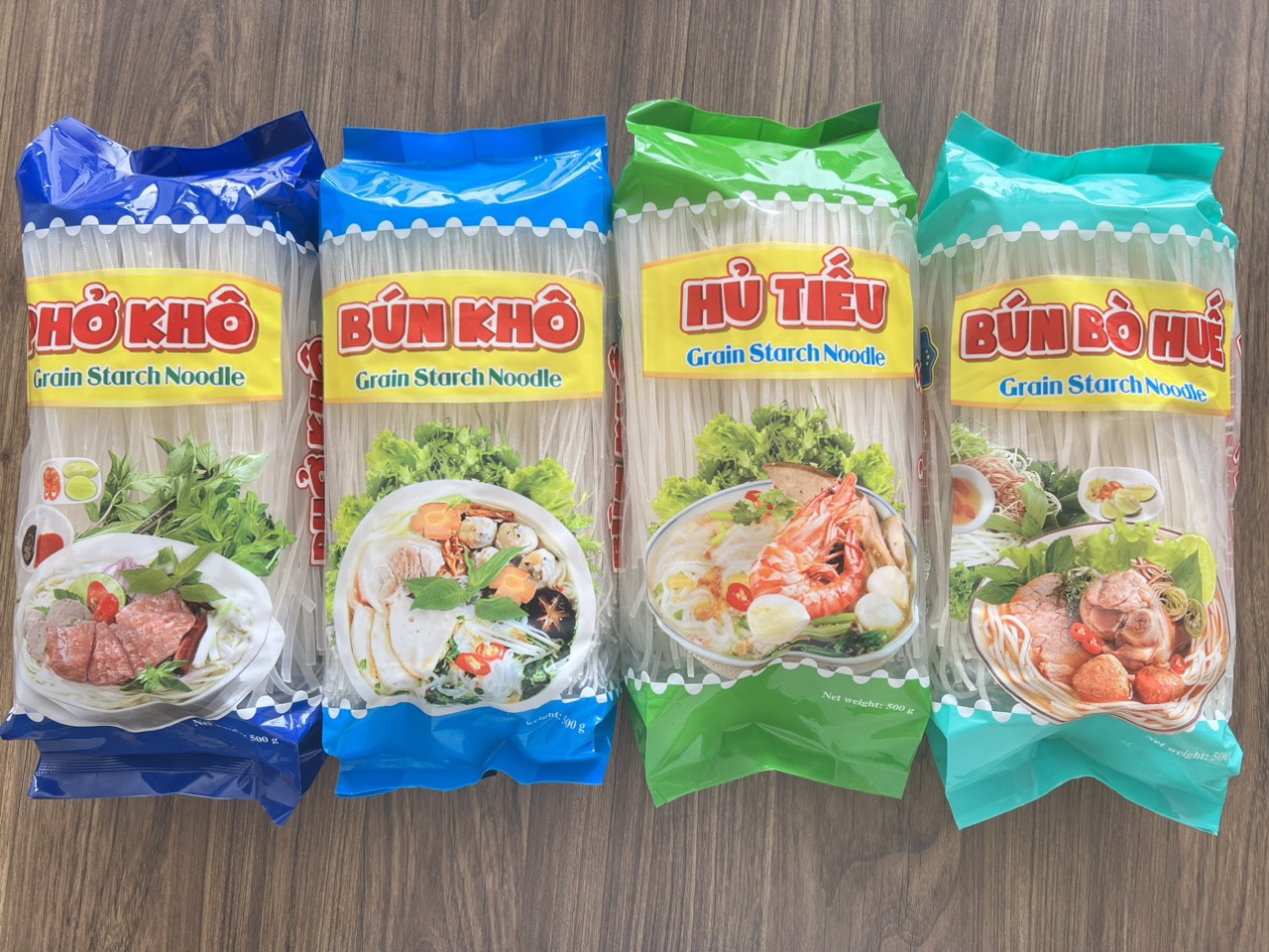 Bún, phở, hủ tíu các loại