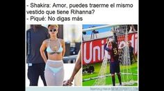 Gerard Piqué y los memes por llevarse la malla de un arco en final de la Champions League #Trome Barcelona, Rihanna, Funny Pictures, Champions League, Champions League 2015, Shakira, Two Piece Skirt, Skirt Set, Two Piece Skirt Set