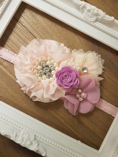 Blush Pink and Purple Headband, Baby Headband, Rose Headband, Baby Girl Gift, Baby Shower, Flower Girl Headband, Dress Sash, Shabby Style Molde, Headband Dress, Baby Bouquet, Purple Headband, Flower Girl Headband, Purple Headbands, Rose Headband, Flower Girl Headbands, Baby Shower Flowers