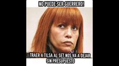 a woman with red hair and an expression on her face that says, no pueder que querero