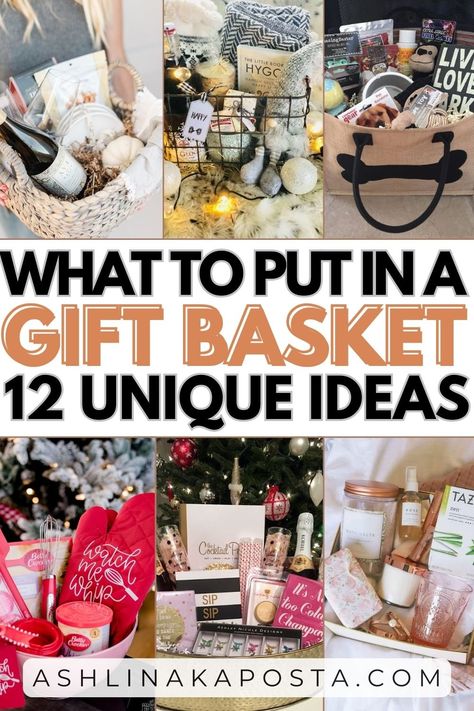 Ideas For Gift Baskets For Women, Gift Baskets Birthday Woman, Gift Basket Ideas For A Friend, Best Gift Baskets For Women, Womans Gift Basket Ideas, Giveaway Baskets Ideas, Flower Themed Gift Basket, Entertaining Gift Basket Ideas, Thank You Gift Box Ideas Diy