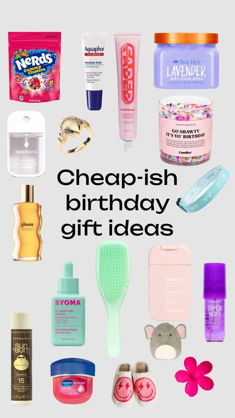 Cheap Gifts To Get Your Friends, Birthday Gift Ideas Makeup, Birthday Gifts Cheap Ideas, Cheap Gift Ideas For Best Friend, Cheap Gift For Best Friend, Gift Baskets Best Friend, What To Get Your Best Friend For Bday, Birthday Gift Ideas For Your Bestie, Cheap Birthday Presents For Friends