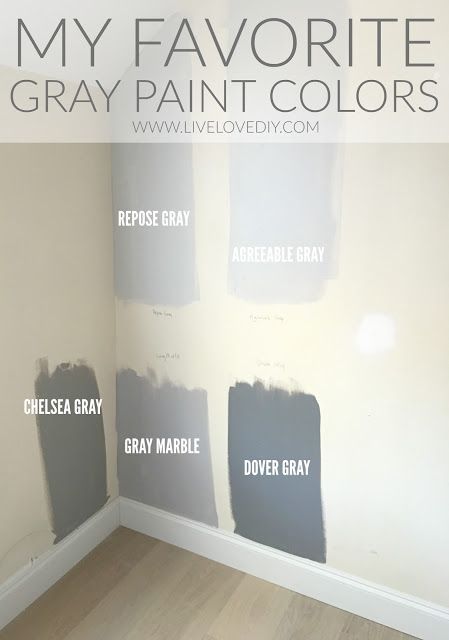 The BEST gray paint colors revealed! Best Gray Paint, Best Gray Paint Color, Gray Paint Colors, Gray Paint, Grey Paint, Bilik Tidur, Grey Paint Colors, Room Paint Colors, Gray Bedroom