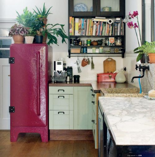 bohemian kitchen interior