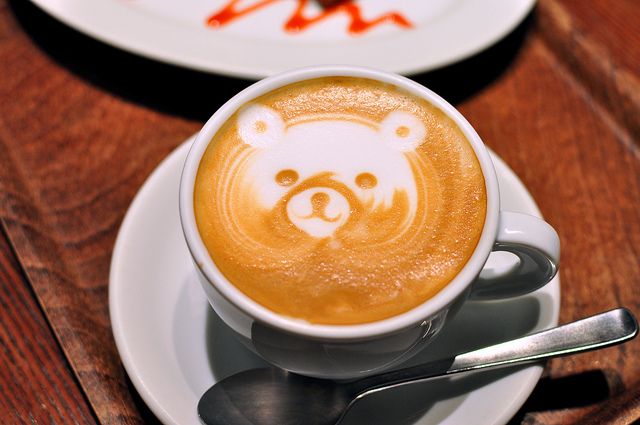 #Latte Bear