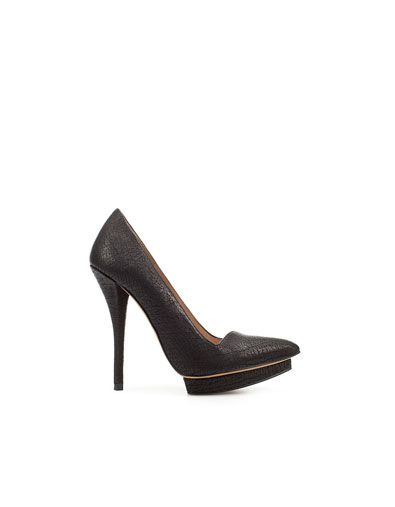 HIGH HEEL PLATFORM COURT SHOE - Shoes - Woman - ZARA United States