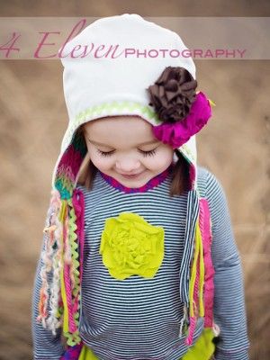 Clementine confetti hat