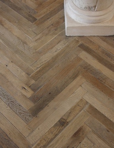 French Oak Herringbone....   Category:  Wood / Antique  Product Name:  Herringbone