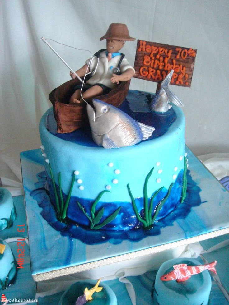 Fishing  Cebu Cakes At Cake Couture By Trina cakepins.com