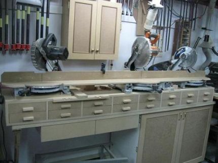 Miter Saw Station | rolly's woodshop | Pinterest