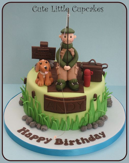 fishing cake ideas - Google Search