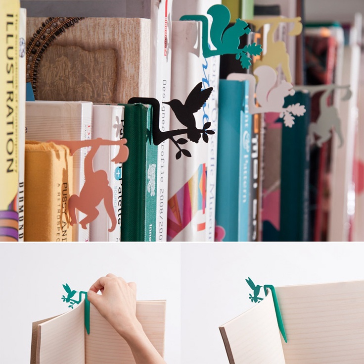 Animals bookmark