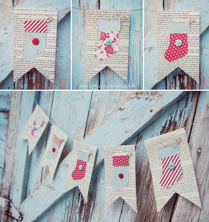 simple as that: A Simple Christmas Bunting