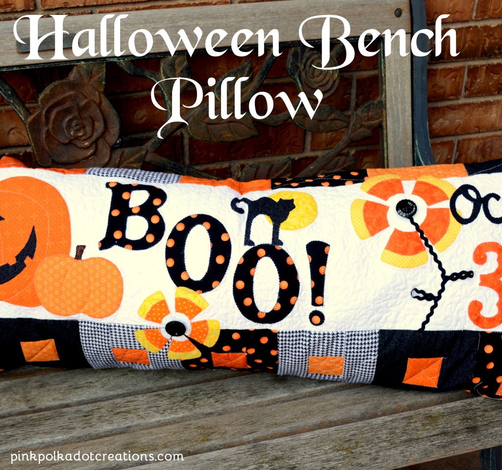 Halloween Bench Pillow