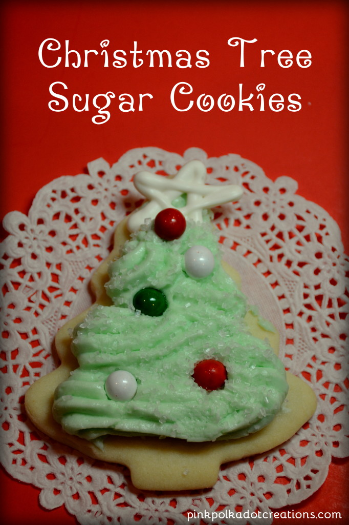 Christmas Tree Sugar Cookies