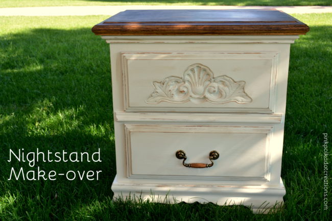 nightstand make-over