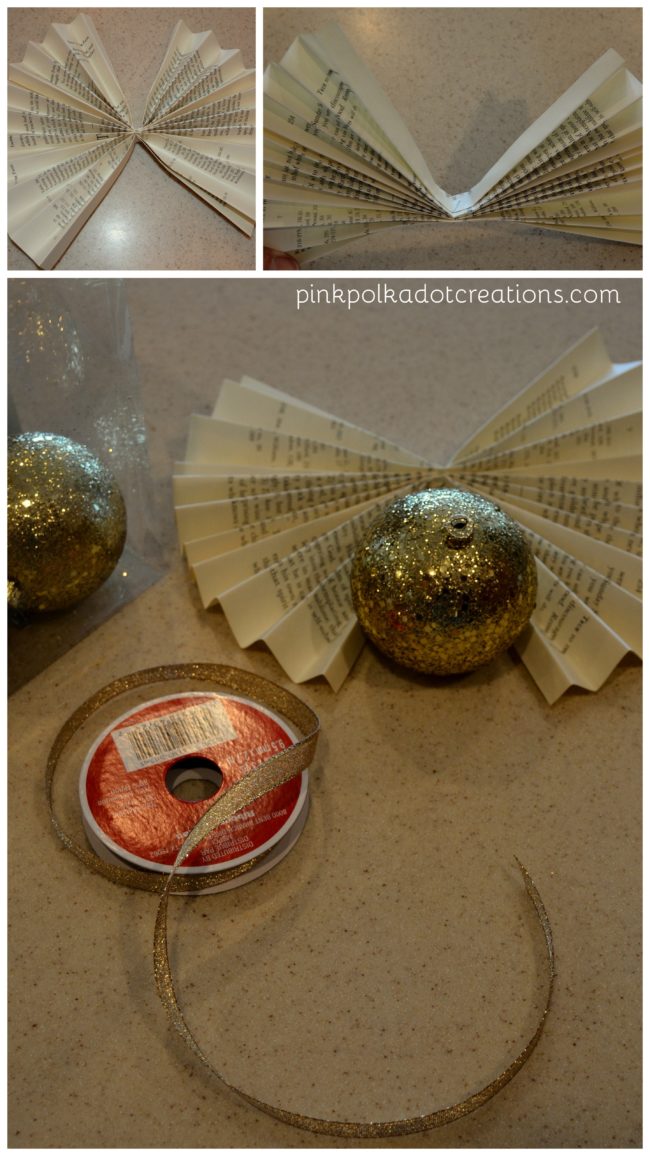 DIY Christmas Book angels