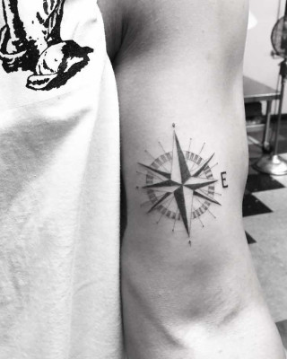 Drake “Levels Up” Praying Hands Tattoo and Adds New Compass Ink